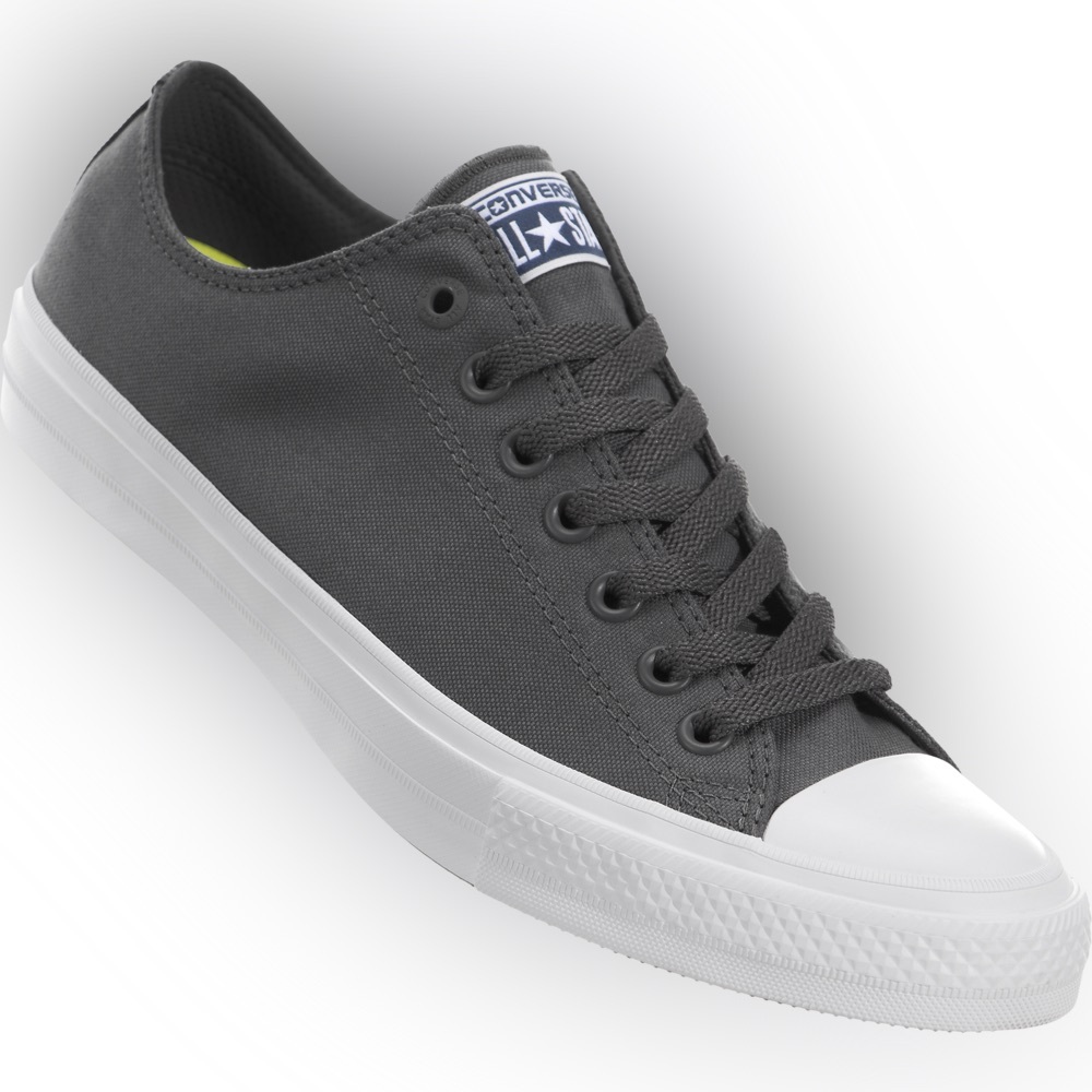 Converse Unisex CT All Star 2 OX #150153C Gray Casual Shoes Men’s US 8.5